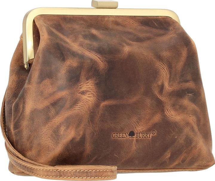 Produktbild Greenburry Vintage Clappy Umhängetasche Leder 23 cm
