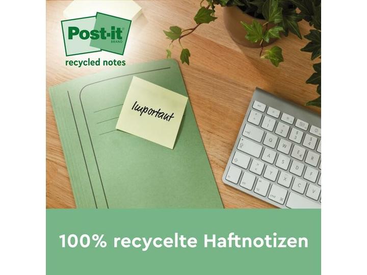 Immagine prodotto Post-it Note sul riciclaggio (76 x 76 mm)