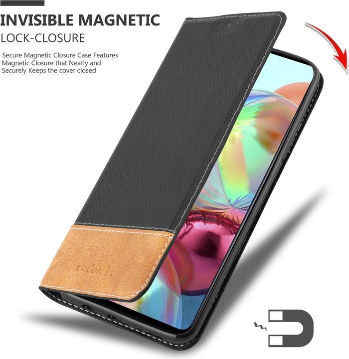 Produktbild Cadorabo X-Wallet Kunstlederkombi Hülle (Samsung Galaxy A71)
