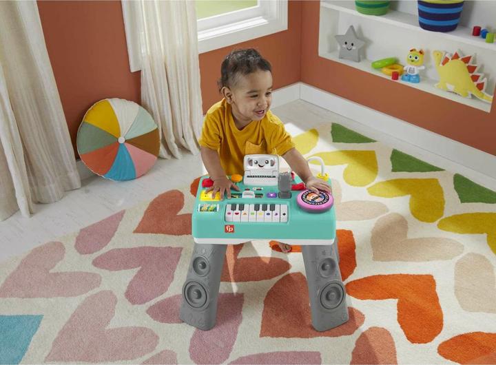 Immagine prodotto Fisher-Price Fisher Price Tavolino Multiattivita' Gioca e Impara (Spagnolo, Italiano, Portoghese, Inglese)