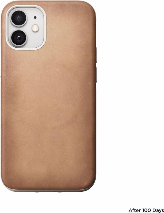 Nomad Rugged Case MagSafe Natural leather iPhone Mini buy at Digitec