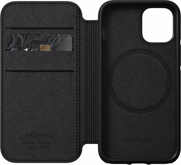 Produktbild Nomad Rugged Folio Case MagSafe Brown Leather iPhone 12 Mini (Apple iPhone 12 mini)