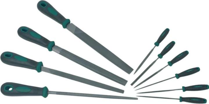 Immagine prodotto Mannesmann Set di lime da 10 pezzi (200 mm)