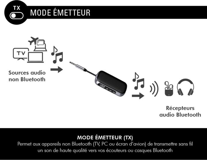 Immagine prodotto Force Play 2-in-1 Bluetooth Adapter (Trasmettitore e ricevitore)