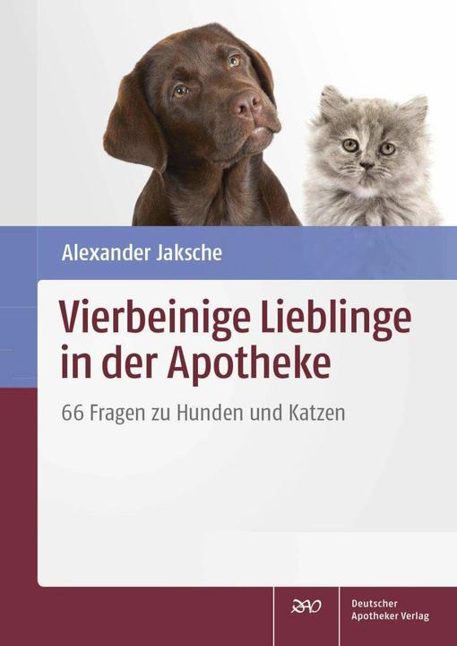Produktbild Vierbeinige Lieblinge in der Apotheke (Deutsch, 2017)