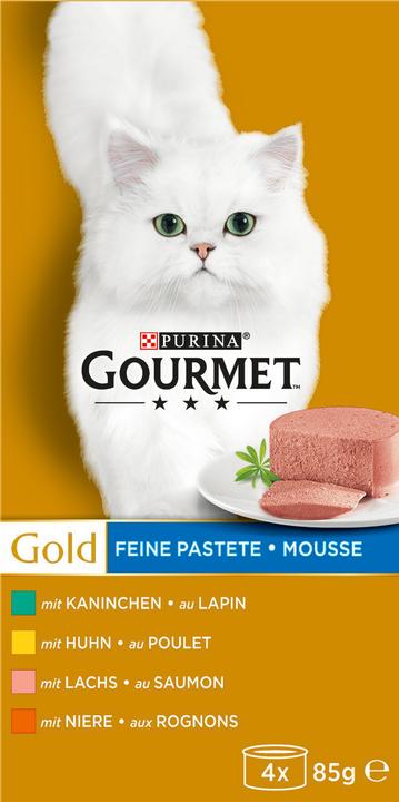 Produktbild Gourmet Gold (Adult, 4 Stk., 85 g)