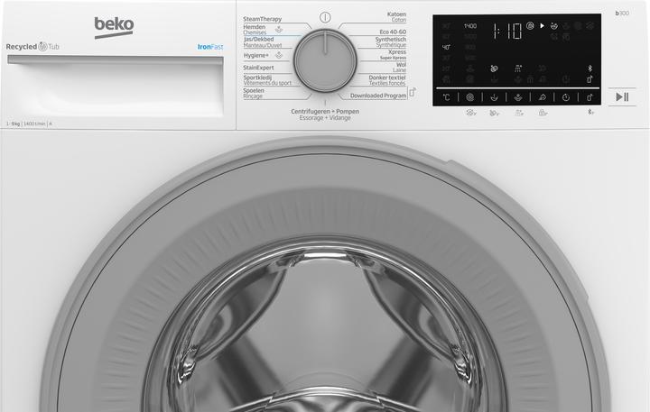 Actual product image Beko B3WT5941WS SteamCure (9 kg, Left)
