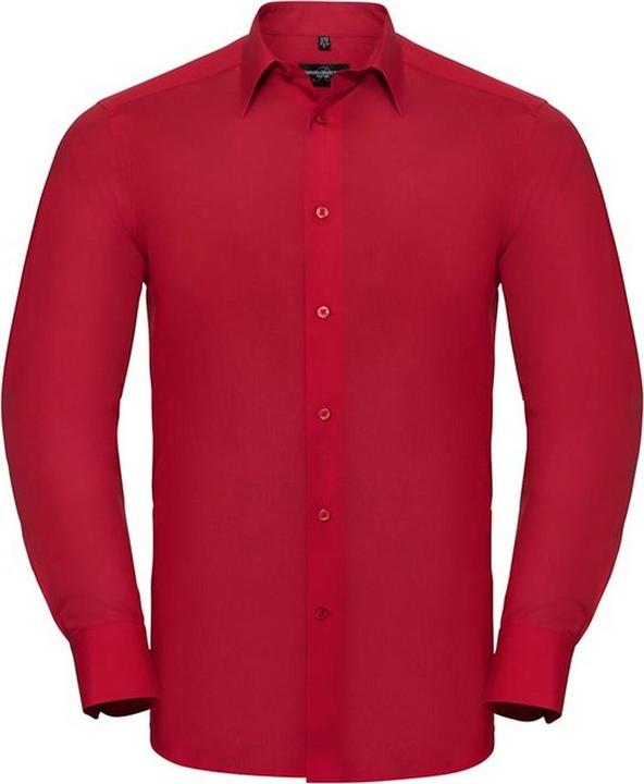 Produktbild Russell Polycotton Pflegeleichtes Langarmhemd Formal (4XL)
