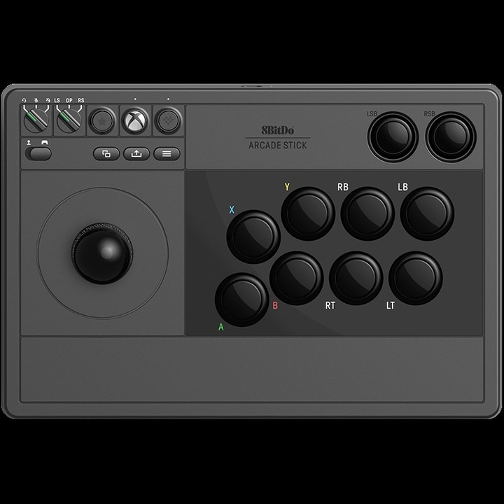 Immagine prodotto 8bitdo Arcade Stick per Xbox (nero, per Xbox, PC) (PC, Xbox One X, Xbox One S, Xbox Series X, Xbox Serie S)