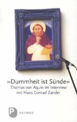 Produktbild Dummheit ist Sünde (Deutsch, Hans Conrad Zander, 2012)