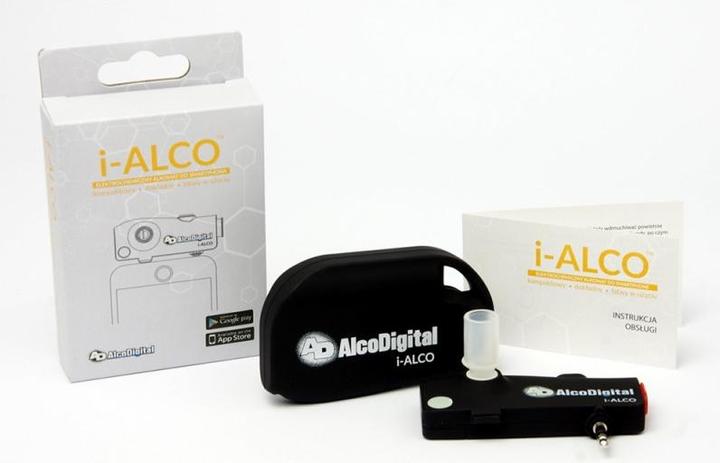 Actual product image AlcoDigital i-ALCO – Elektrochemischer Alkoholtester für Android- und iOS-Smartphones
