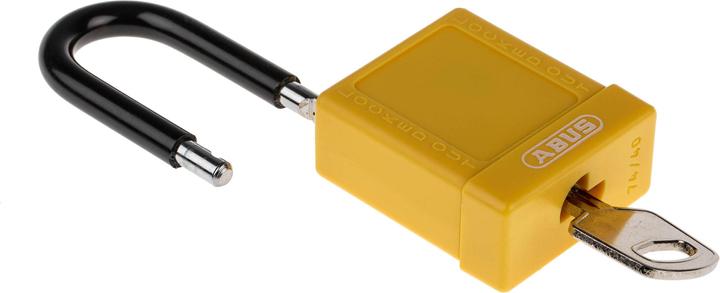 Produktbild RS PRO Yellow Non Conductive Safety Padlock,Std