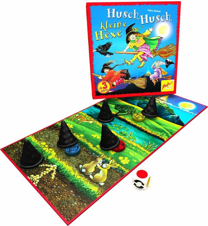 Produktbild Zoch Husch Husch kleine Hexe (Deutsch, Französisch, Italienisch, Englisch)