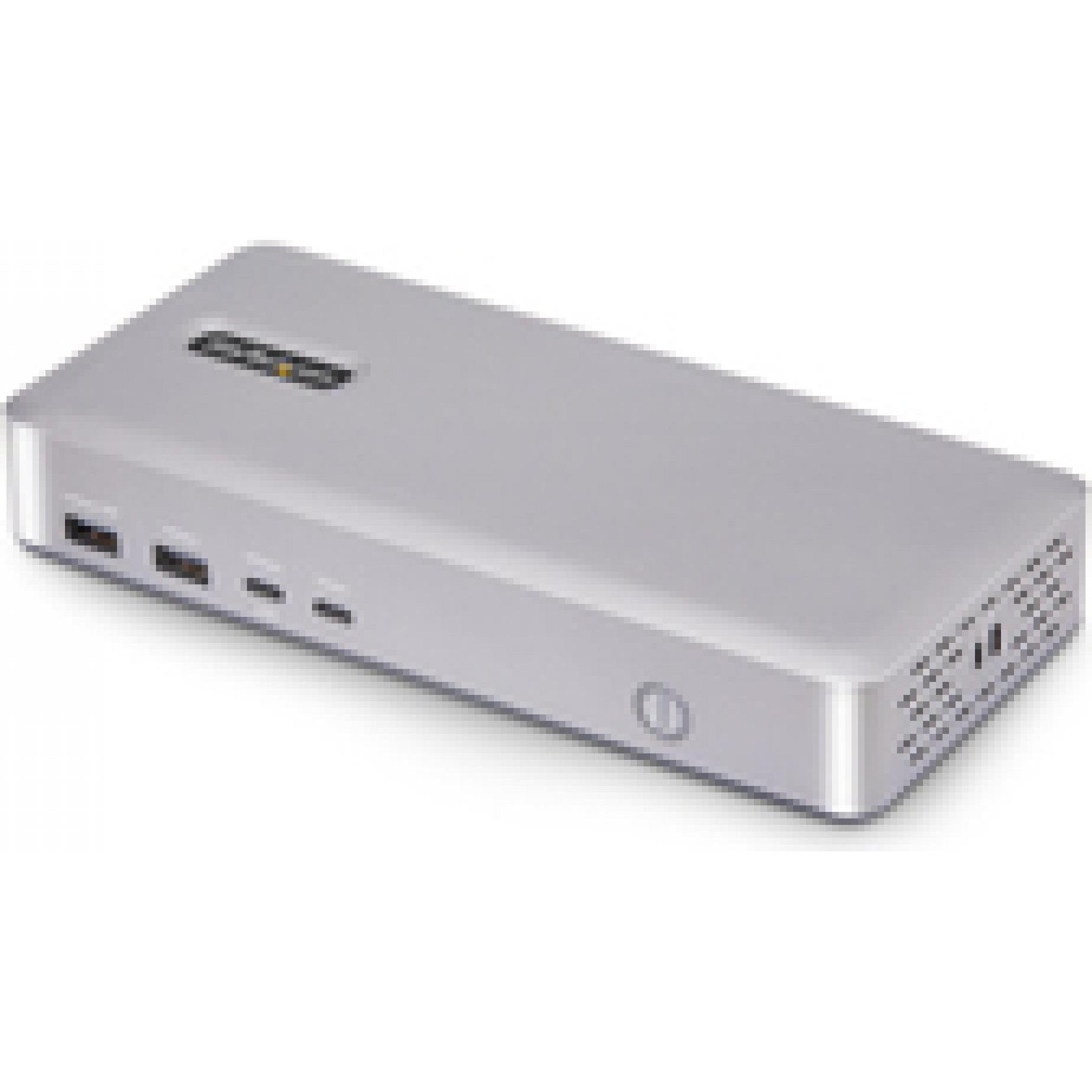 StarTech Usb4 Docking Station Dual 4k (USB-C), Dockingstation + USB Hub, Grau