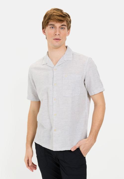 Immagine prodotto Camel Active Kurzarmhemd aus Leinen-Baumwoll-Mix (3XL)
