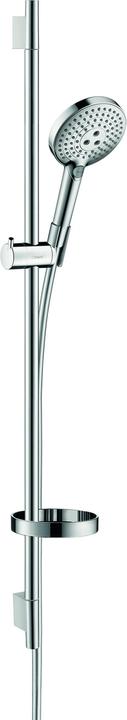 Actual product image hansgrohe Raindance Select S shower set 120 3 spray types with shower rod 90 cm and soap dish (3 Beam types, 15 l/min)