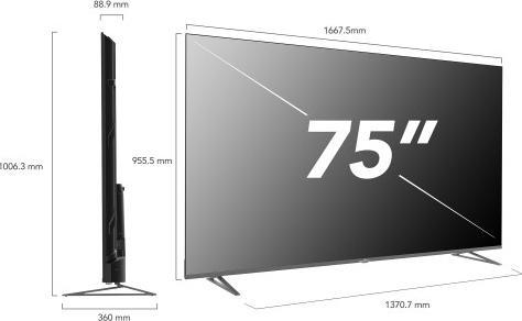 Produktbild Smart Tech 75QG03H (75", QLED, 4K)