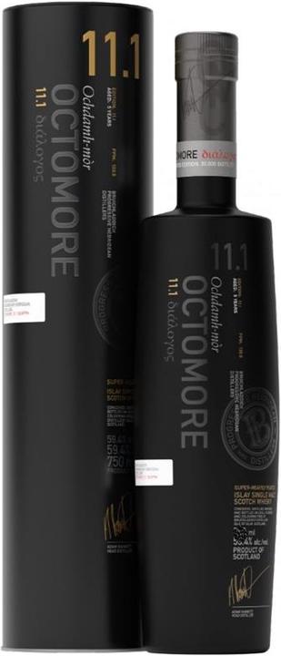 Image du produit Bruichladdich Octomore 11.1 Single Malt Islay (Single Malt, Scotch Whisky, 6 x 70 cl)