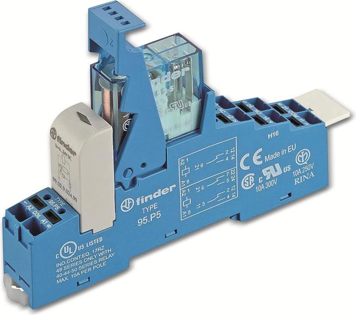 Produktbild Finder Relay interface module push-in terminals