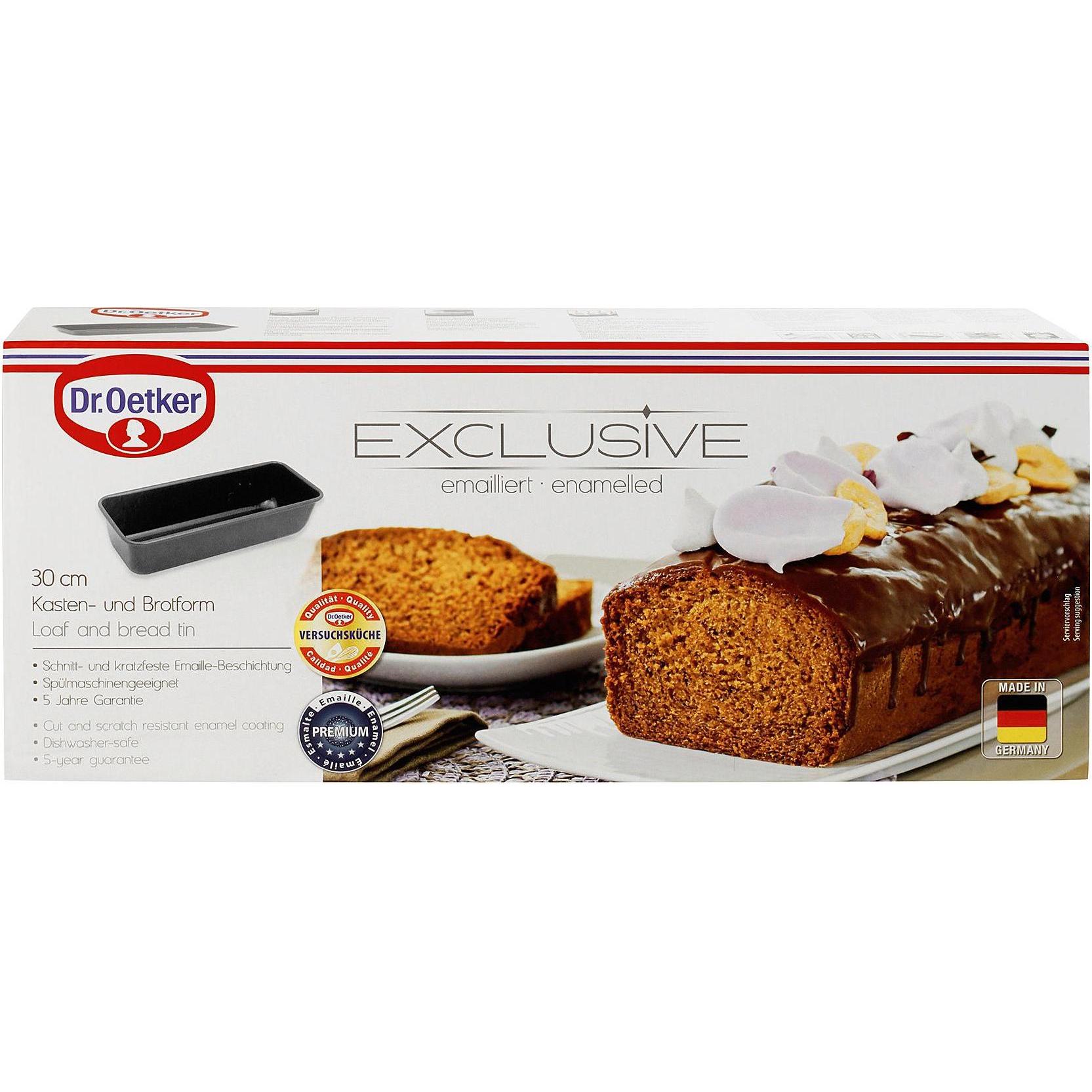 Thumbnail - Dr. Oetker Brot- und Kastenform 'Exclusive', Backform, Grau