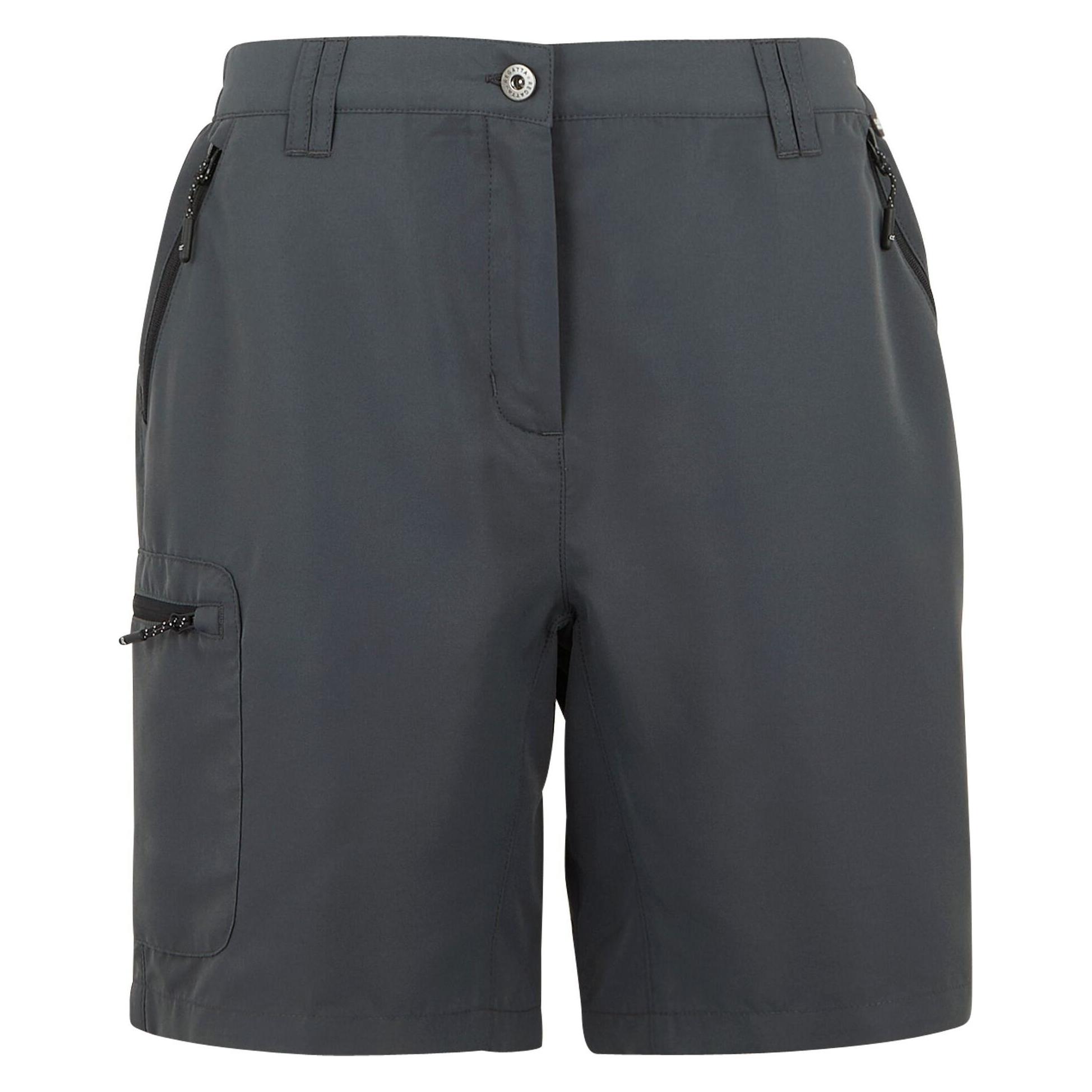 Regatta, Damen, Shorts, Chaska Shorts Iii Dames Kleur Grijs / Kledingmaat 20L, Grau, (48)