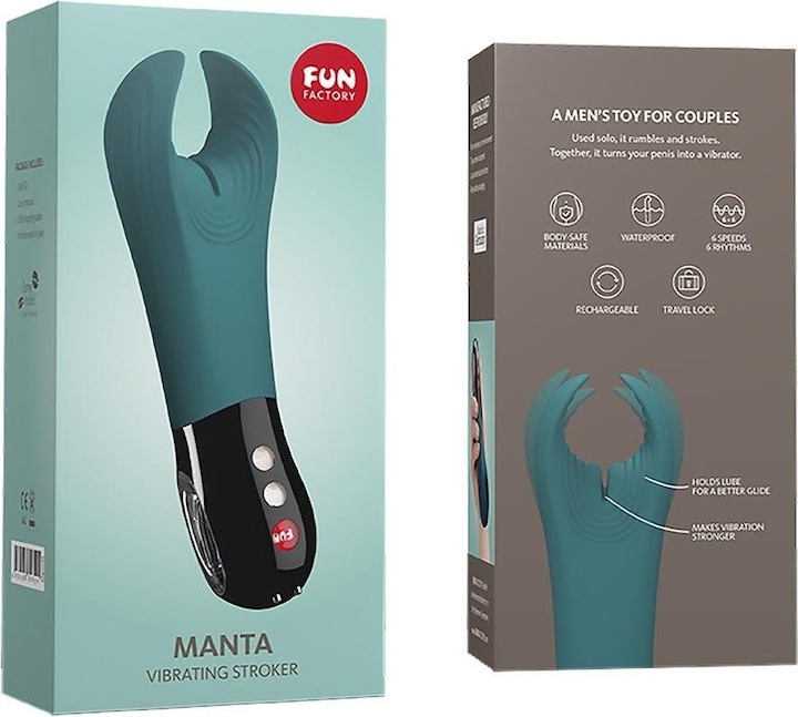 Actual product image Fun Factory Manta