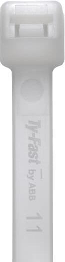 Produktbild Steffen ABB TY175-50 Kabelbinder Polyamid Transparent 1000 Stück(e) (TY175-50) (Kunststoffkabelbinder, 186 mm, 100 Stk.)