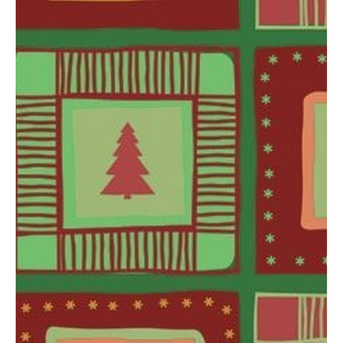 Ursus, Bastelpapier, Transparentpapier 115 g/qm A4 VE=25 Blatt Winterzauber rot/grün Motiv 1 (115 g/m², 1 x)