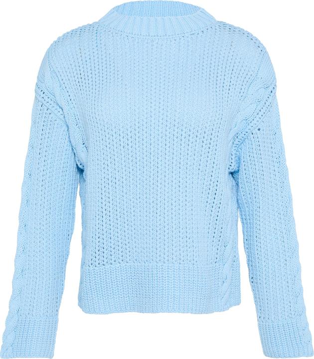 Actual product image Comma Strickpullover Kurzer Strickpullover mit Zopfmuster-Details (S)