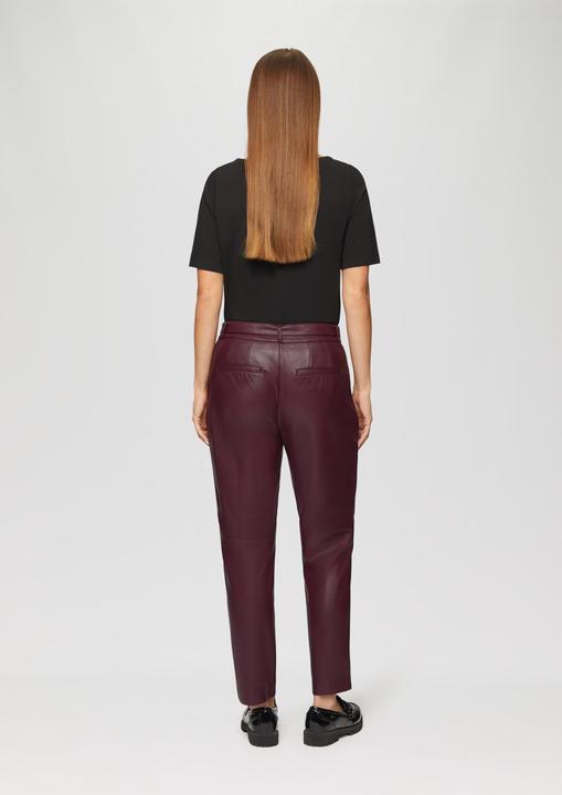 Immagine prodotto s.Oliver Hose Regular: Cigarette Pants aus Lederimitat (38)