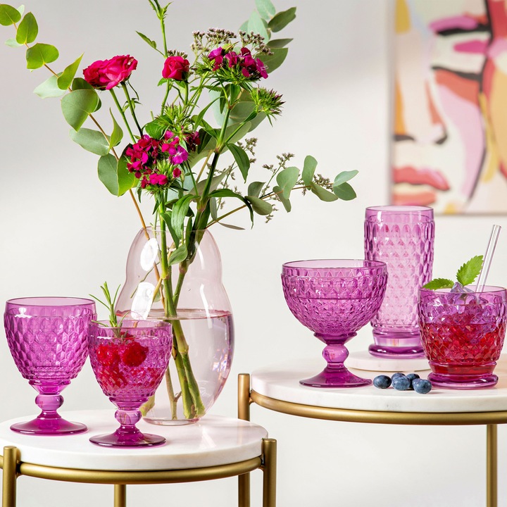Actual product image Villeroy & Boch Red Wine Glasses Boston Coloured (31 cl, 4 Glasses, Red wine glasses)