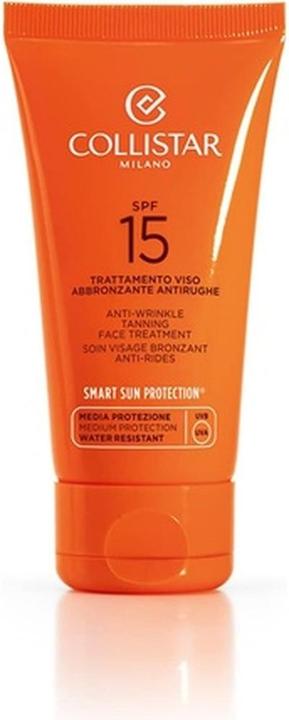 Immagine prodotto Collistar Trattamento viso abbronzante antirughe Spf 15 (Crema solare viso, SPF 15, 50 ml)