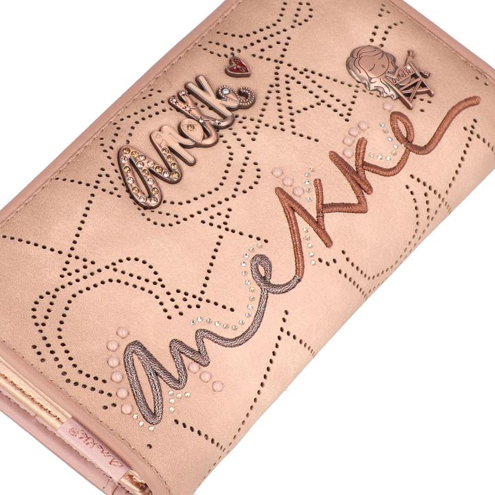 Actual product image Anekke Studio wallet RFID protection 18.5 cm