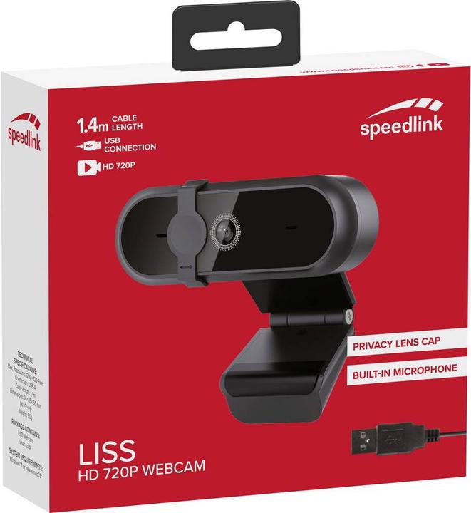 Productafbeelding Speedlink SL-601800-BK (0.90 Mpx)