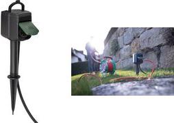 Image du produit Brennenstuhl Prise de jardin Connect WIFI avec piquet de terre et plaque de montage IP44 2-fois 10m H07RN-F3G1,5 (2 x, CEE 7/3, 10 m)