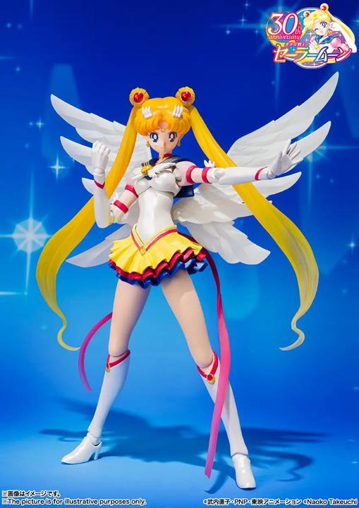 Actual product image Bandai AF Pretty Guardian Sailor Moon Eternal SHF 13cm