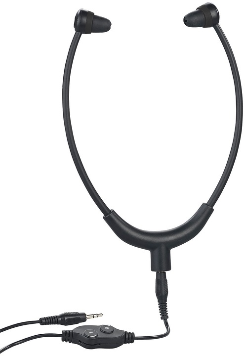 Actual product image Newgen medicals TV chin strap headphones (Cable)