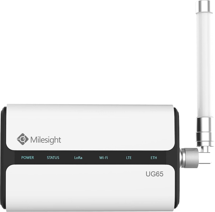 Image du produit Milesight Passerelle IoT LoRaWAN UG65 Antenne externe (HNT mining)