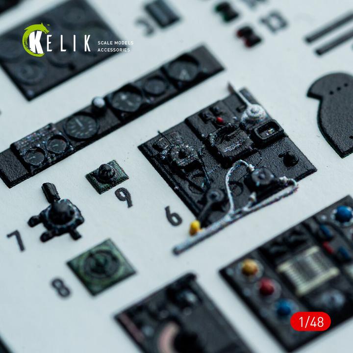 Immagine prodotto Kelik Hampden B.Mk.1 - interior 3D decals for ICM kit