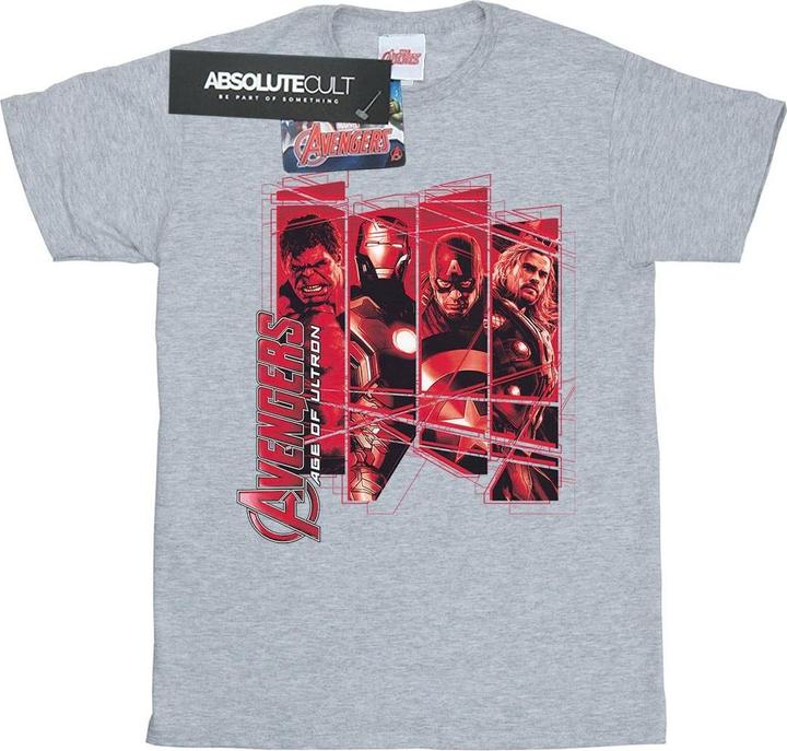 Produktbild Avengers Team Collage TShirt Mädchen (152, 158)