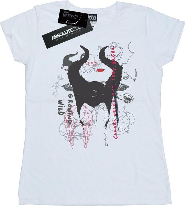 Produktbild Disney Maleficent Mistress Of Evil Growing Wild Horns Collage TShirt (S)