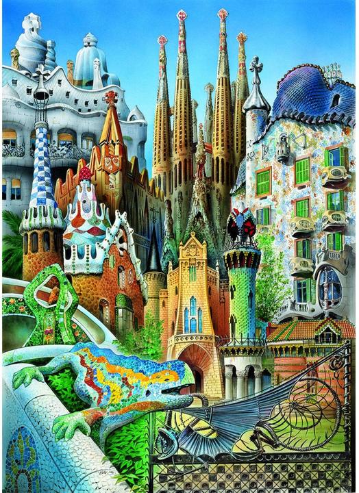 Image du produit Educa Gaudi (1000 pièces)