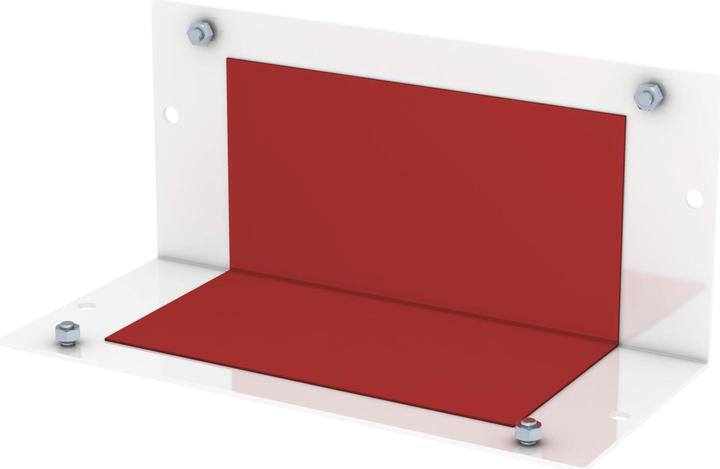 Produktbild OBO Bettermann OBO BSKM-GI 1025RW Gegenplatte Inneneck fÃ¼r abgehÃ¤ngte Montage 100x250 reinweiÃ