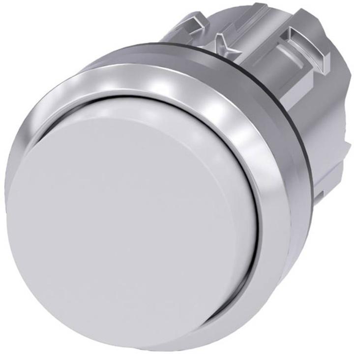Produktbild Siemens Pushbutton 22mm white raised button