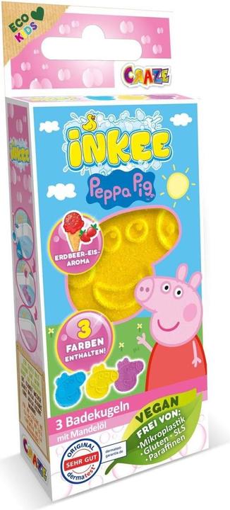 Actual product image Craze Inkee Peppa Pig (Bath bombs)
