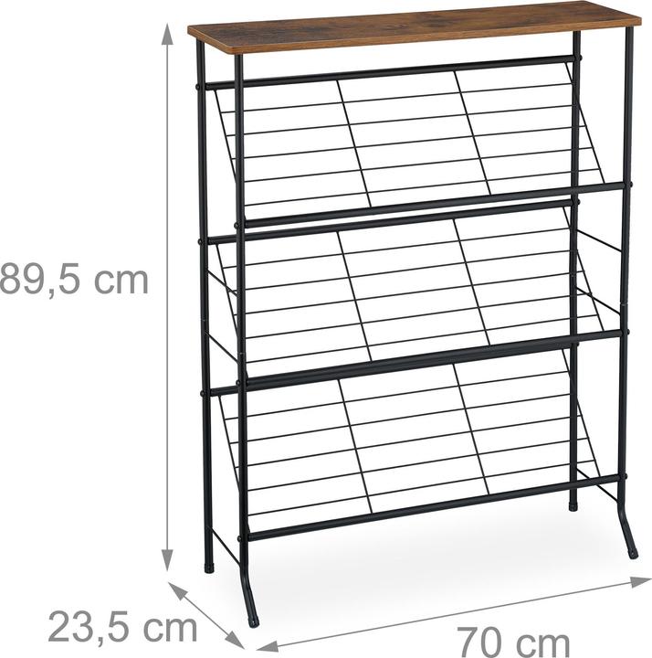 Produktbild Relaxdays Schuhregal (70 x 23.50 x 89.50 cm)