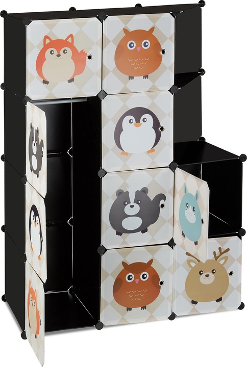 Image du produit Relaxdays Étagères sans boulons