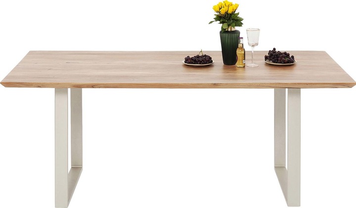 Produktbild Kare Design Tisch Symphony Silber 160x80cm