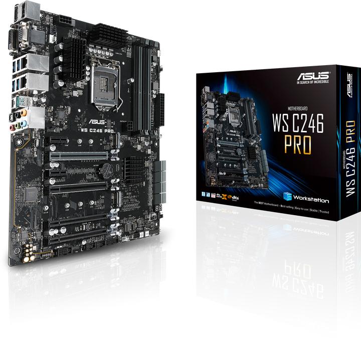 Produktbild ASUS C246 Pro (LGA 1151, Intel C246, ATX)