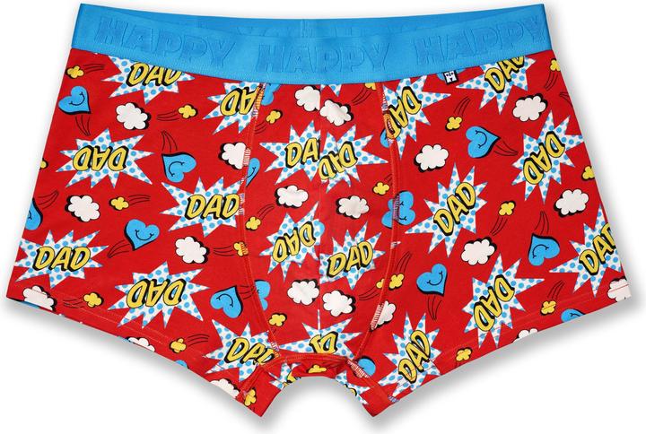 Produktbild Happy Socks 1-Pack Super Dad Short Boxer (L, Einzelpack)